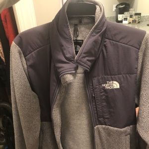 Gray North Face Jacket